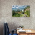 thumbnail image 3 of Epic Graffiti 'The Train, From Bridge' by Mike Jones, Giclee Canvas Wall Art, 40"x26", 3 of 6