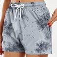 thumbnail image 3 of Shorts for Women,Womens Shorts for Summer,Womens Fashion High Waist Non Stretch Printed Casual Shorts,Shorts for Women Casual Summer,Womens Shorts Casual, 3 of 5