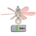 thumbnail image 1 of Lámpara de techo Ventilador E27 Base Control remoto Luz de ventilador de techo interior 3 velocidades, 1 of 8