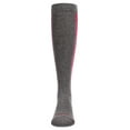 thumbnail image 3 of MeMoi Cotton Blend Ruler Knee High Socks - Girls - Female, 10, Dark Gray Heather, 3 of 4