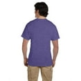 thumbnail image 2 of Fruit of the Loom Adult Unisex Short Sleeve Retro Hth Purp Cotton T-Shirts, Multi Pack, S - 3 Pack, 2 of 3