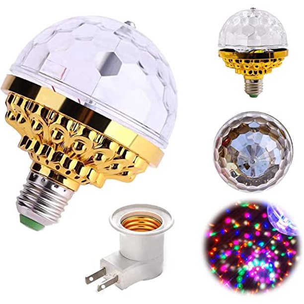 2022 New Colorful Rotating Magic Ball Light Party Lights Disco Ball