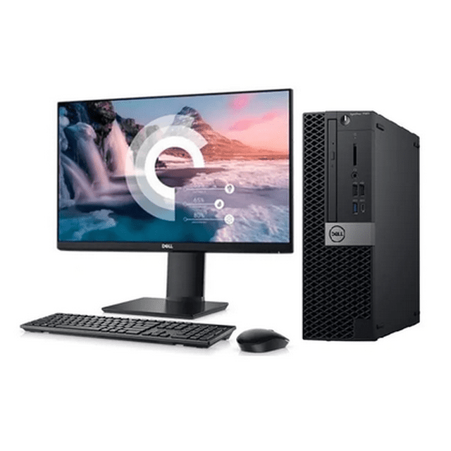 PC OPTIPLEX 3060 Intel Core i5-8500 3.00GHz 8 GB y 256GB SSD + 1TB HDD con Monitor de 19p Optiplex Reacondicionado