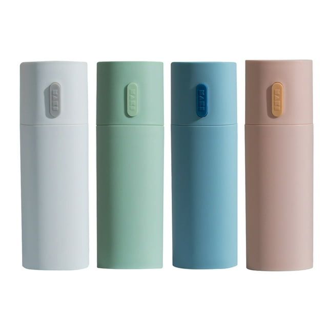 PP Silicone Tooth Brush Storage Box Dustproof Nonslip Silicone Tooth Brush Storage Replacement Bathroom Toothbrush Toothpaste Case Container Organizer Pink