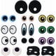 thumbnail image 1 of 12 pares de parches termoadhesivos con forma de ojos de dibujos animados para coser o planchar, parches bordados para manualidades, bonitos apliques bordados, parches decorativos., 1 of 5