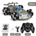 thumbnail image 3 of Coche con control remoto 2.4GHz Racing Stunt RC Car con luz LED 360 ° Rolling Drift Spray Car Recargable 4WD Vehículo todoterreno de alta velocidad Coche para niños Juguete B Wmkox8yii HAHFKSH613, 3 of 3