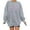 Grey, variant on MAIHAN Valentines Sweatshirt for Women "Book Lover" Print Valentine Long Sleeve Casual Blouses Y2k Trendy Soft Clothes Crew Neck Pullover(Beige,L)