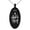Black, variant on Gold Plated Stainless Steel Super Mom Small Oval Charm Pendant Necklace