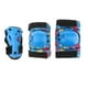 thumbnail image 4 of Almohadillas para las rodillas para adultos / Almohadillas para y el codo de protectores de equipo para patineta multideportiva - Blue S DYNWAVEMX Protectores de rodilleras, 4 of 8