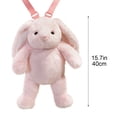 thumbnail image 4 of HWRETIE Animal Plush Backpack Decorative Soft Carry Bag, 4 of 6