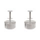 thumbnail image 2 of Molde para Hamburguesas Accesorios Herramientas Acero Inoxidable (11CM) 2 Uds., 2 of 8