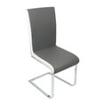 thumbnail image 1 of Canadian Anne Dining Chair Grey & White (Set of 2), 1 of 3