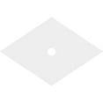 thumbnail image 4 of 12"W x 8"H x 1"ID x 4 1/4"C x 1"P Diamond Architectural Grade PVC Contemporary Ceiling Medallion, 4 of 11