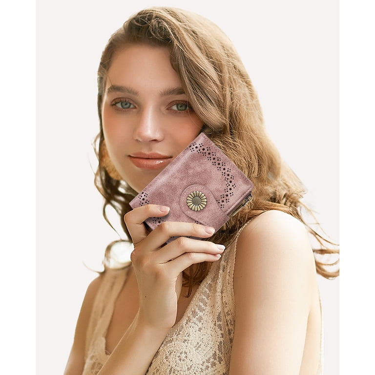 Kalunma Small Bifold Wallet, Leather RFID Blocking photo 2