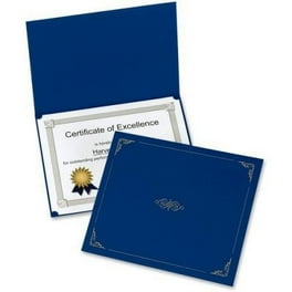 Certificate Holder, 11.25 x 8.75, Dark Blue, 5/Pack Certificate Holder, 11.25 x 8.75, Dark Blue, 5/Pack