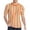 Orange, variant on Casual Striped Short Sleeve Crew Neck T Shirt for Everyday Street and Party Wear Breathable Comfortable Daily Tee for Men