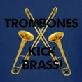 thumbnail image 3 of CafePress - Trombones Kick Brass T Shirt - Dark T-Shirt Kids XS-XL, 3 of 4