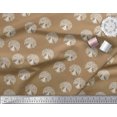 thumbnail image 3 of Soimoi Modal Satin Fabric Dot,Leaves & Floral Block Print Fabric by Yard 42 Inch Wide, 3 of 3