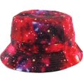 thumbnail image 5 of Galaxy Bucket Hat Fashion Space Print Summer Cap, 5 of 6