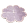 thumbnail image 2 of PYURTEP Four-Leaf Clover Bathroom Rugs, Non-Slip Quick Drainage Bath Mat with Hollow Design, Cute Decorative Floor Mat for Bathroom, Entryway, 2 of 6