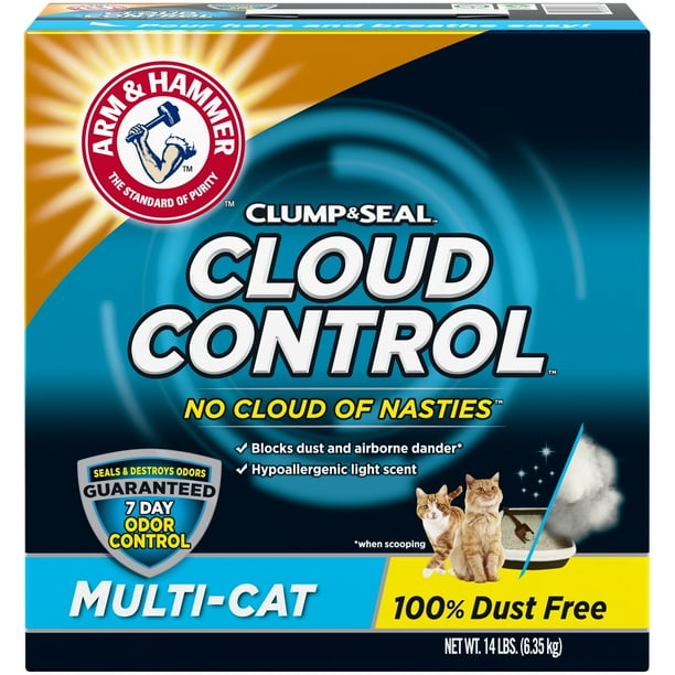 Arm & Hammer Cloud Control Clumping Cat Litter, 14lb