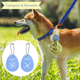 thumbnail image 4 of Sweet Paws Bag Charm Holder for Filled Dog Poop Bags - Brown/Cream, 4 of 11
