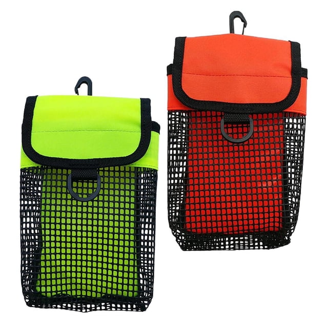 Paquete de 2 Bolsas de Equipo de Malla DYNWAVEMX con Clip Giratorio
