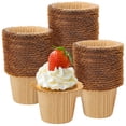 thumbnail image 1 of Moldes para Hornear de Papel para Cupcakes Marrón Claro LIUYMXG, 1 of 5