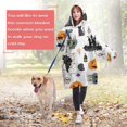 thumbnail image 4 of Wearable Oversized Blanket,Halloween Pattern Wearable Blanket Hoodie for Adults,Cozy Hooded Blankets with Super Pockets,Super Warm Fuzzy Pullover for Women & Men, 4 of 6