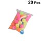 thumbnail image 5 of BRIGHTFUFU Pelota hinchable de 20 piezas, pelota saltarina de goma sólida, juguete divertido para niños, pelota fluorescente de Color aleatorio, 5 of 7