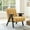 Yellow, variant on Teddy Sherpa and Espresso Wood Accent Chair / Versatile Piece for Different Use Scenarios
