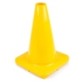 thumbnail image 1 of 12 in. Height Plastic Cones - Yellow, 1 of 1