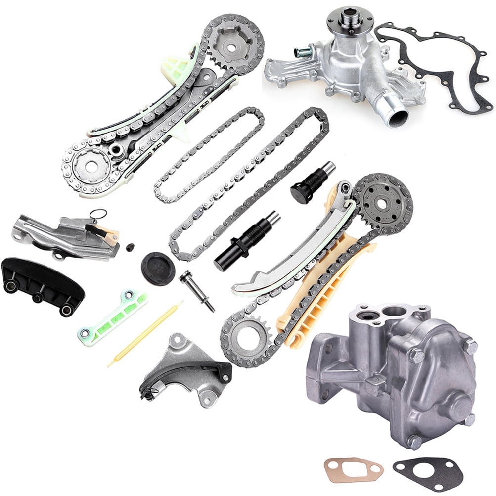 AUTOMUTO Oil Pump Water Pump Timing Chain Fit For 19972009 for Ford