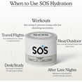 thumbnail image 2 of SOS Hydration Coconut Electrolyte Drink Mix (31 Servings) – Low Sugar, 15 Calorie, Keto-Friendly & Rapid Rehydration, 2 of 10