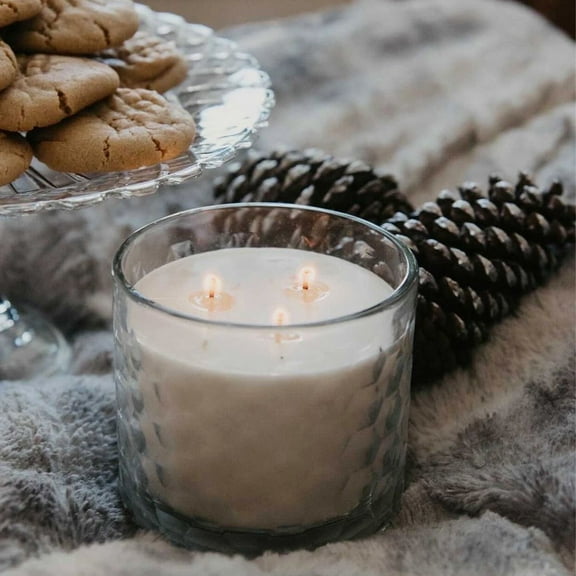 ROOT Candles 12 oz 3-Wick Signature Honeycomb filled Jar. Scent: Japanese Cedarwood