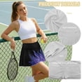 thumbnail image 6 of Yuyamidu Purple Fire Golf Skorts for Woman with Pockets Flame Tennis Athletic Skirt Lightweight Running Skort Casual Stretchy Workout Sports Skorts Size L, 6 of 7