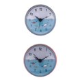 thumbnail image 1 of 2 Uds Reloj Impermeable Ventosa Pared Reloj, 1 of 9