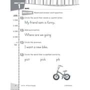 180 Days™: Language for First Grade (Paperback)
