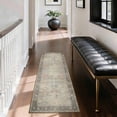 thumbnail image 6 of Washable Kitchen Runner Rug 2x5 ft, Modern Vintage Soft Low Profile Non Slip Rug with PVC Backing, Farmhouse Vintage Carpet for Kitchen Sink, Hallway, Laundry Room, 6 of 6