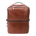 thumbnail image 3 of McKlein U Series, EAST SIDE , Pebble Grain Calfskin Leather 17" Leather, 2-in-1, Laptop & Tablet, Convertible Travel Backpack & Cross-Body, Brown (18874), 3 of 10