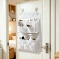 thumbnail image 5 of Cloth Hanging Storage Bag, Large Capacity Wall Mount Organizer, 18x12 Inch Multi Pocket for Closet and Dorm, 5 of 6