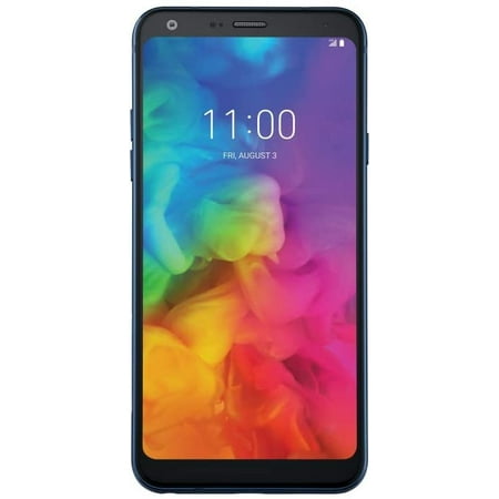 LG Q7 Plus Q610TA 5.5in 64GB T-Mobile Android Smartphone - Morrocan Blue (Renewed)