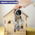 thumbnail image 2 of Raindrops 4pcs Travel Memorial Keychain Airplane World Map Keychain Travel Souvenirs Gift, 2 of 8