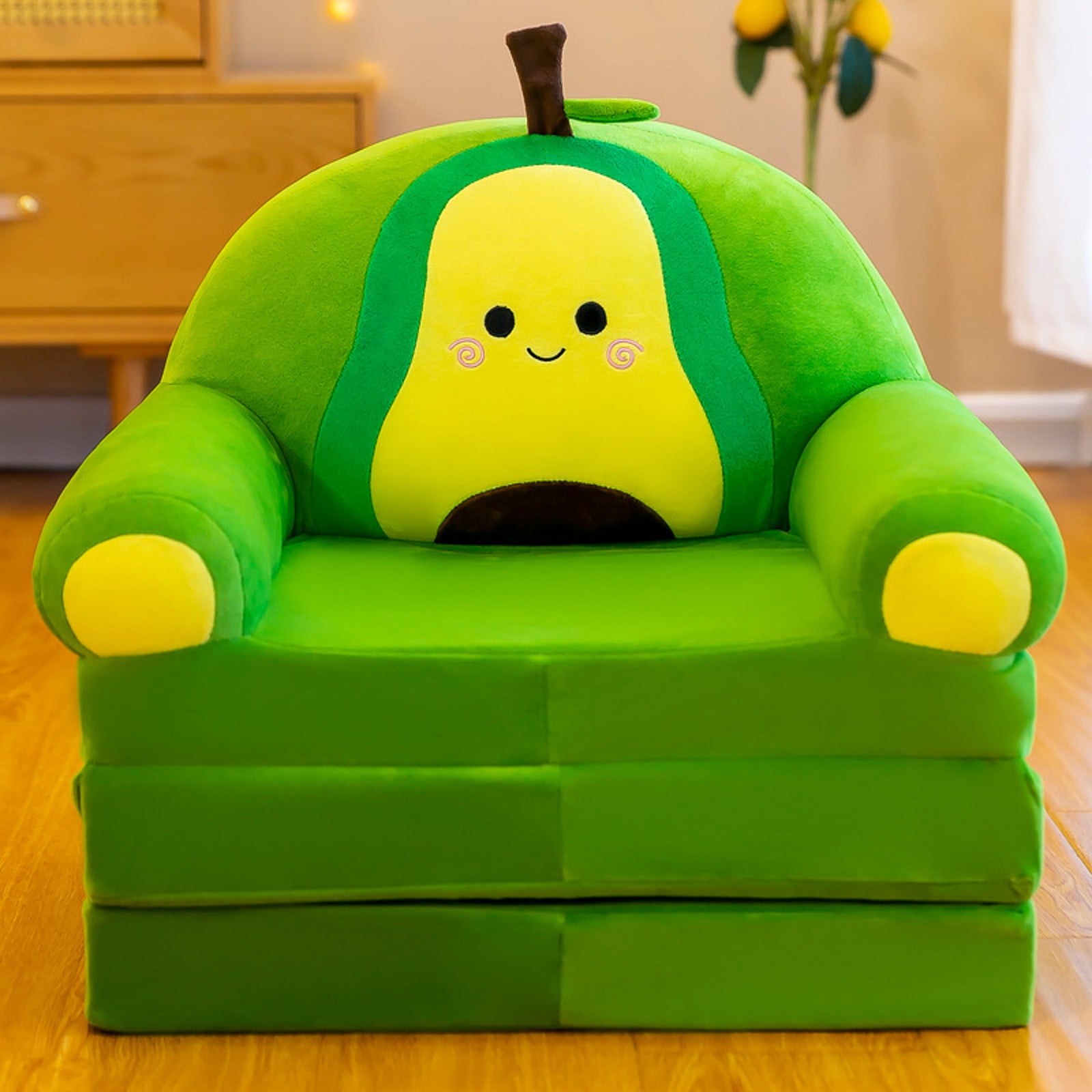 jomeoic-plush-foldable-kids-sofa-backrest-armchair-2-in-1-foldable