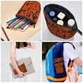 thumbnail image 5 of Kdxio Telescopic Pencil Bag Pen Holder Stationery Case,Stand-up Retractable Transformer Bag Organizer for Christmas Holiday(Halloween3), 5 of 6