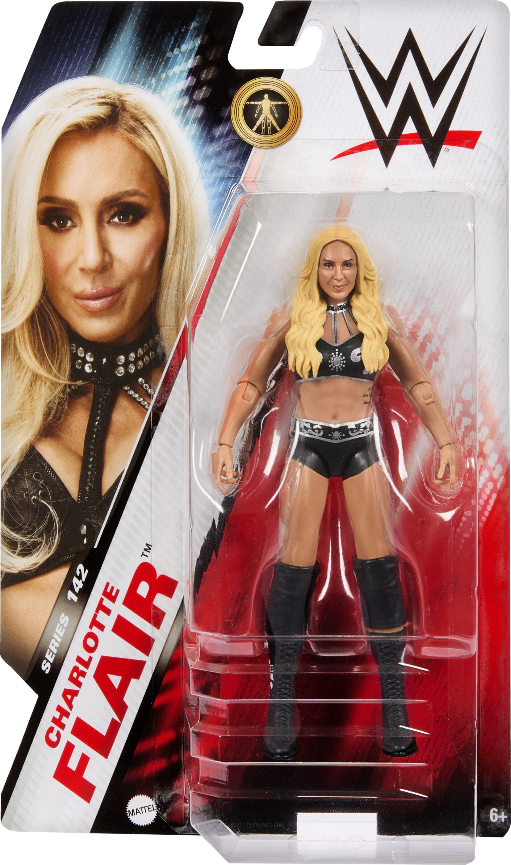 WWE Charlotte Flair Action Figure, 6-inch Collectible Superstar with Articulation & Life-Like Look