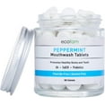 thumbnail image 2 of ECOFAM Peppermint Mouthwash Tablets - Chewable Mouthwash Tablet for Fresh Breath Fluoride Free Alcohol Free Travel Size Mouthwash - 90 Tablets, 2 of 9