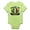 Kiwi, variant on CafePress - Made In Italy Infant Bodysuit - Baby Light Bodysuit, Size Newborn - 24 Months
