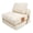 White, variant on Leumius Lazy Sofa Bean Bag Chair,Folding Sofa Bed,Comfy Convertible Fold Out Lounge Chair for Living Room Bedroom,DARK GREY