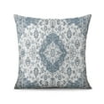 thumbnail image 2 of Boho Pillow Covers 16x16 inch Set of 2, Artistic Blue Carpet Design on Linen, Decorative Throw Pillows for Farmhouse, Sofa, Couch, Outdoor Decor, 2 of 7